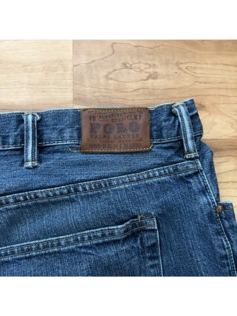 Polo Ralph Lauren Jeans Mens 48B X 30.5 Classic 867 Denim Straight Leg